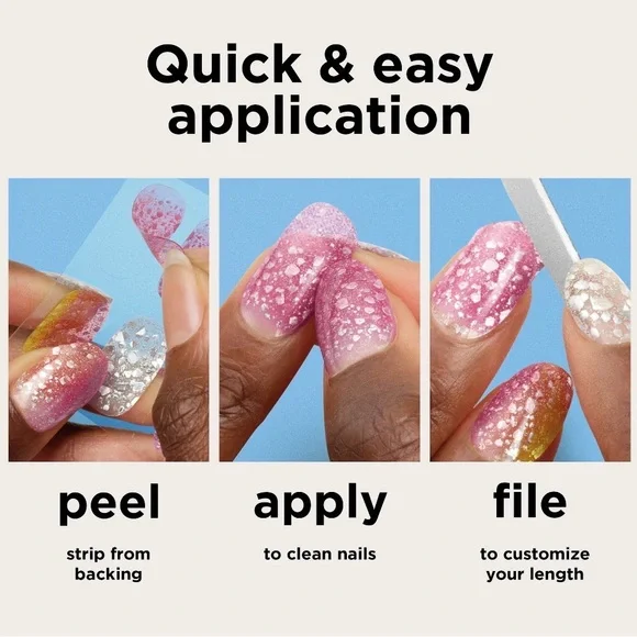 Leopard and Black Nail Strips - Picture 4 of 4